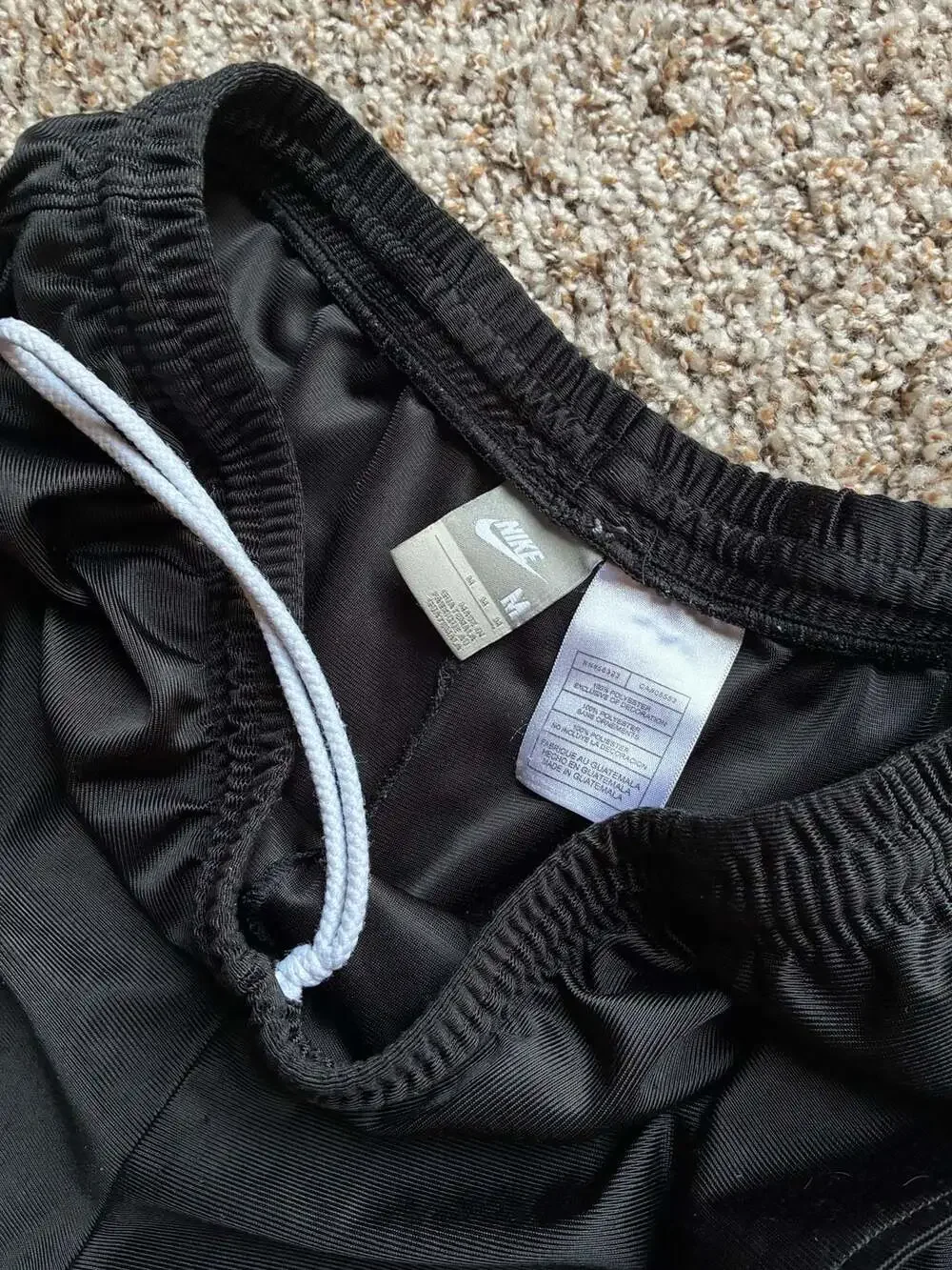 Vintage Nike Durasheen Shiny Basketball Shorts with Drawstring